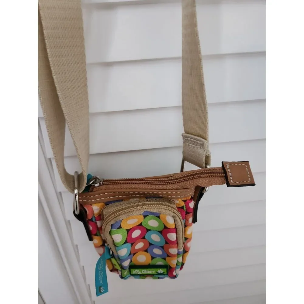 Lily Bloom Women's mini  Crossbody Bag Purse Phone Wallet‎ Multicolor
